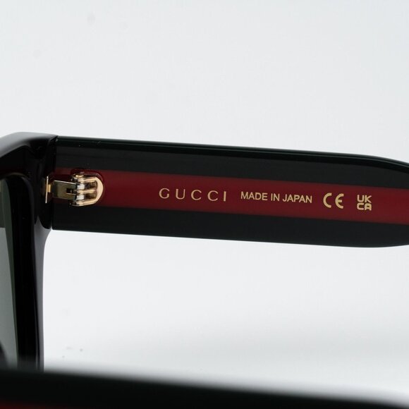 Gucci Women Sunglasses Black Grey Square GG1868S 001 NEW AUTHENTIC - Picture 6 of 11